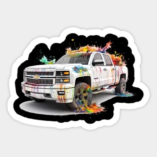 Silverado Pick-up Truck Sticker